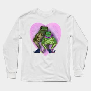 Frogs love Long Sleeve T-Shirt